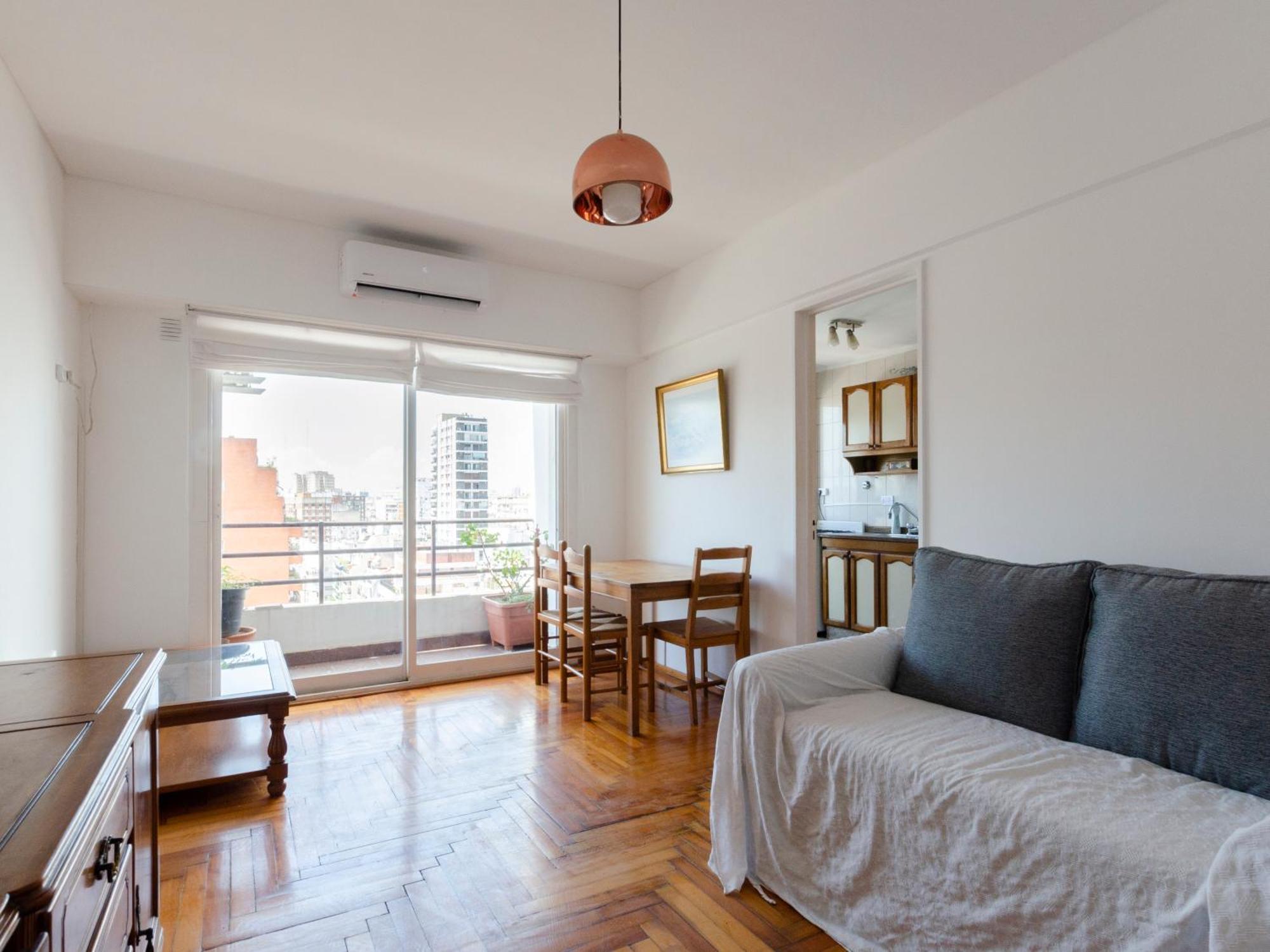 Nuoma Arenales - Piso Alto, 2 Guests, Full Equipado Apartamento